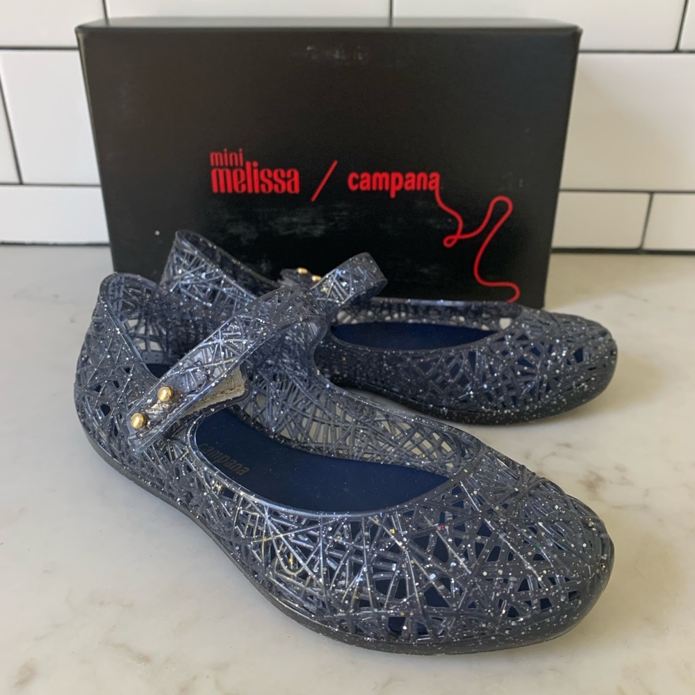 Mini Melissa Campana Zig Zag, like new, in box!